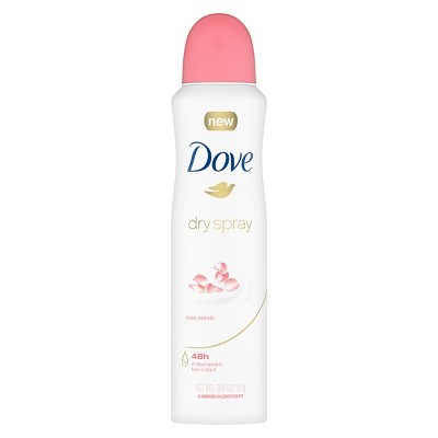 Dove Dry Spray Antiperspirant & Deodorant Rose Petals - 3.8oz