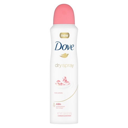 verslag doen van Geavanceerde Kwik Dove Dry Spray Antiperspirant & Deodorant Rose Petals - 3.8oz : Target