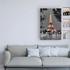 Trademark Fine Art -Alan Blaustein 'Nuit sur la Seine' Canvas Art - 3 of 3