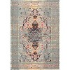 Nuloom Distressed Global Sarita Area Rug, Square 6' x 6', Gray - 2 of 4