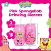 Dragon Glassware x SpongeBob SquarePants 16 oz Pink Drinking Glasses Set of 2 - 2 of 4