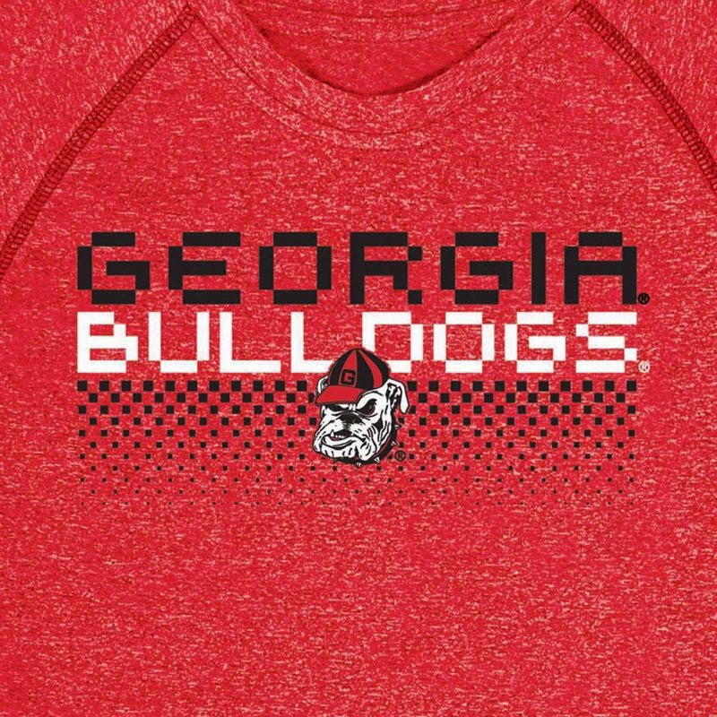 NCAA Georgia Bulldogs Toddler Boys&#39; Poly T-Shirt, 3 of 4