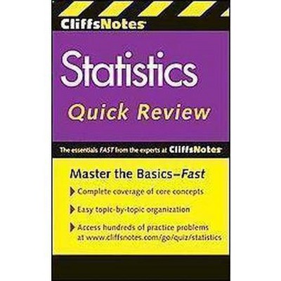  Cliffsnotes Statistics Quick Review, 2nd Edition - (Cliffs Quick Review (Paperback)) by  Scott Adams & Peter Z Orton & David H Voelker (Paperback) 