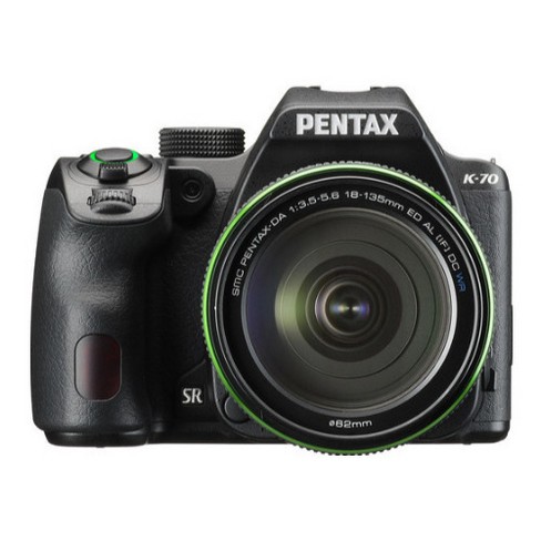 Pentax K-70 DSLR Camera with 18-135mm Lens (Black)