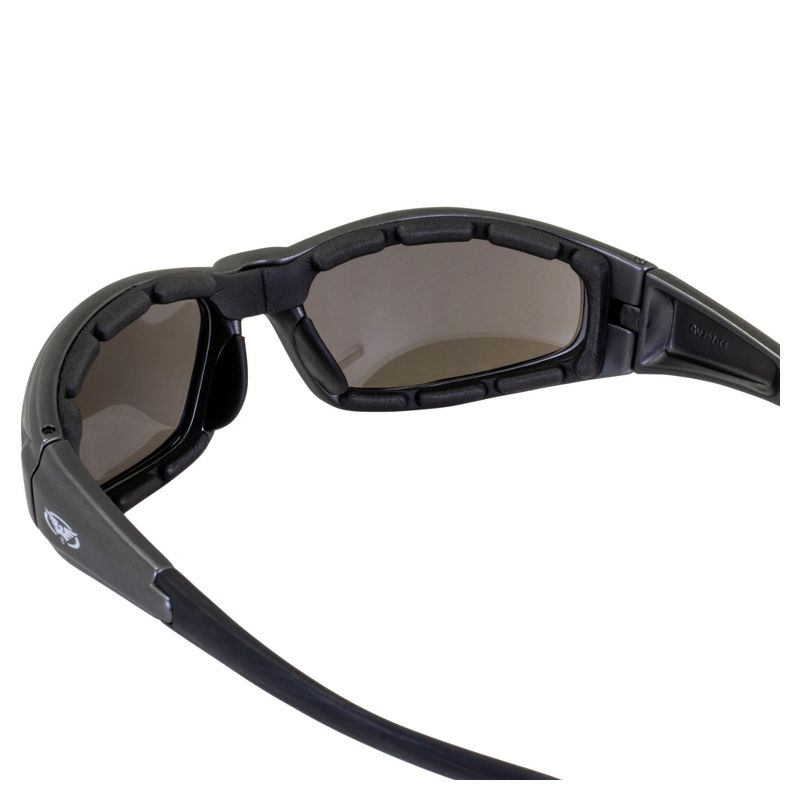 Global Vision Zilla Plus Safety Motorcycle Glasses with Silver Lenses, 5 of 7