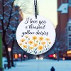 A Thousand Yellow Daisies Ornament – Christmas Tree Decoration 2025 | Cozy Winter Keepsake - 2 of 3