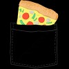 Men's Design By Humans Pizza Snack By radiomode T-Shirt - 2 of 4