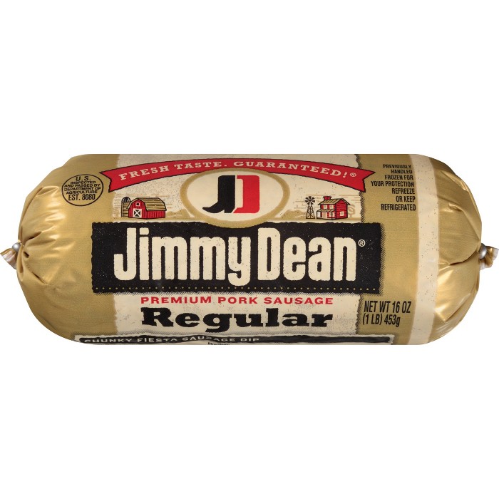 Jimmy Dean Regular Pork Sausage 16oz Target