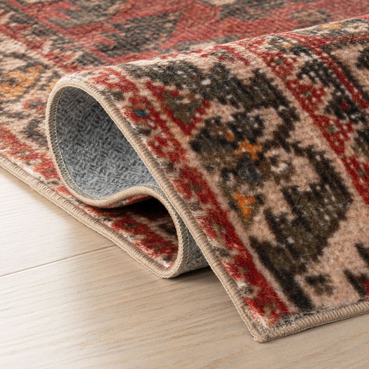 Nuloom Xavia Medallion Washable Area Rug - thumbnail 6