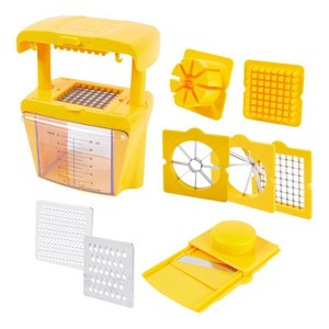 Curtis Stone Chop Chop All-In-One Prep Tool Refurbished Yellow - 1 of 4