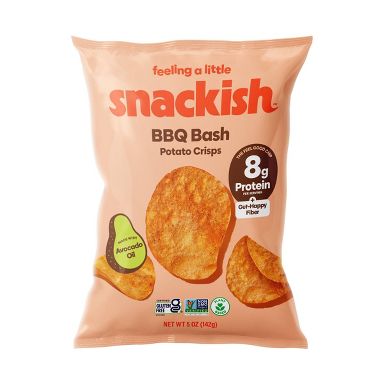 Snackish BBQ 8g Protein Potato Chips - 5oz