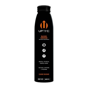 UPTIME Blood Orange Original Energy Drink - 12 fl oz Bottle - 1 of 3