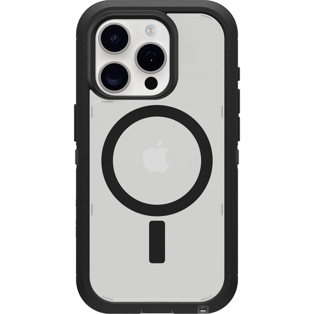 OtterBox Apple iPhone 15 Pro Defender Series Pro XT Clear Case - Dark Side