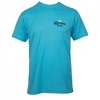 Mens Corona Extra At The Beach Aqua Front and Back T-Shirt - 2 of 4
