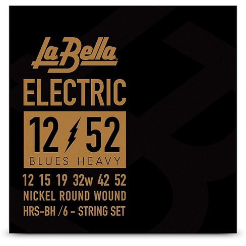 La Bella Blues Electric Guitar Strings Heavy 12 52 Target