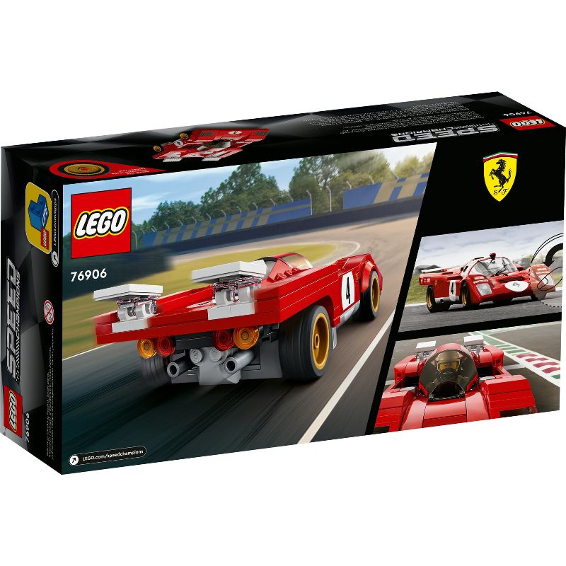 LEGO Speed Champions 1970 Ferrari 512 M Sports Car Toy 76906, 5 of 11