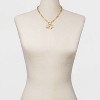 SUGARFIX by BaubleBar Constellation Starburst and Moon Link Chain Pendant Necklace - Gold - image 2 of 3