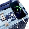 Hardshell Luggage Sets, 20/24/28 IN Suitcase with Front Pocket,  TSA Lock, USB Interface -ModernLuxe - 4 of 4