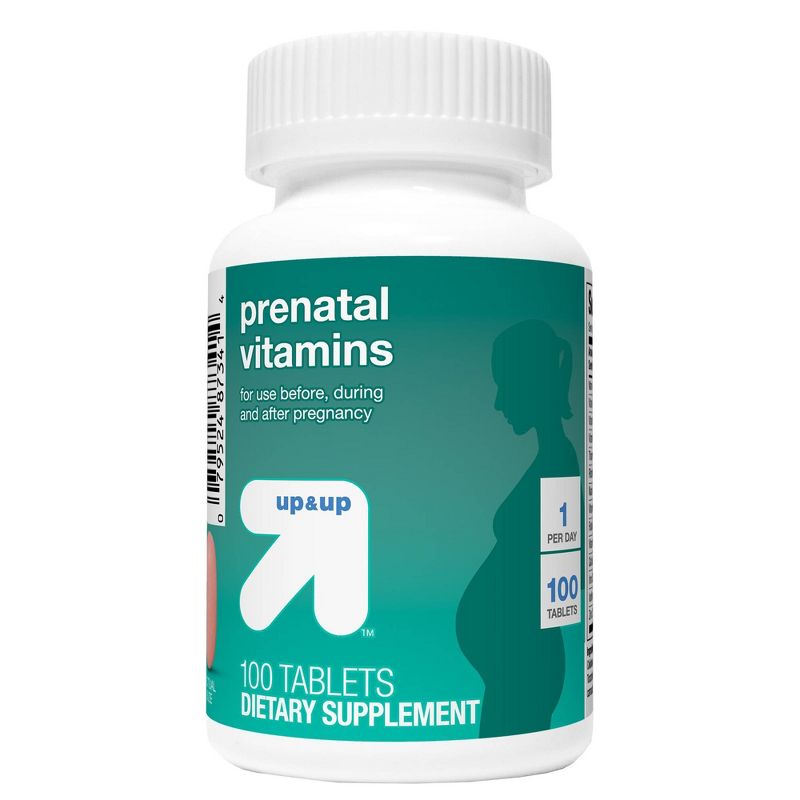Prenatal Vitamin Dietary Supplement Tablets - up & up™, 1 of 5