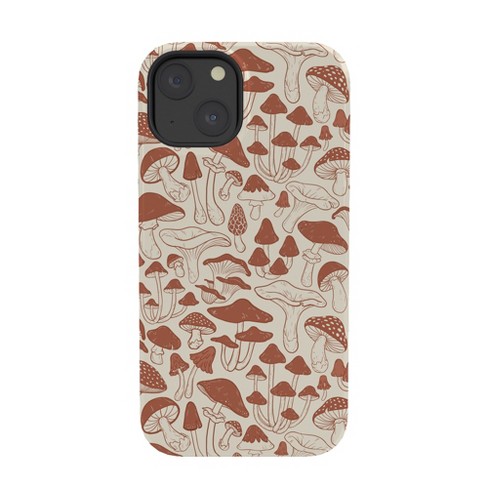 Avenie Mushrooms In Terracotta Tough Tough Iphone 15 Case