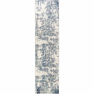 Hauteloom Beverly Abstract Blue Area Rug - 1 of 4