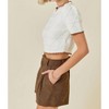 Women's Geometric Design Sweater Top - day + moon - 2 of 4