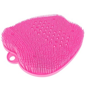 iMountek"Shower Foot Scrubber & Massager Mat for Exfoliation, Circulation & Pain Relief with Anti-Slip Cups"Pink - 1 of 4