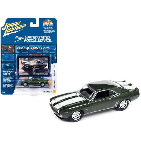 1969 Chevrolet Camaro Z/28 Green Metallic w/White Stripes 