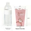 Big Dot of Happiness Bride Squad - Rose Gold Bridal Shower or Bachelorette Party Favor Popcorn Treat Boxes - Set of 12 - 3 of 4