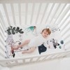 Mini Crib Sheet - 100% Cotton - Underwater Love by Rookie Humans. Fits standard Mini Cribs and Playards, 24x38 inches - image 3 of 4