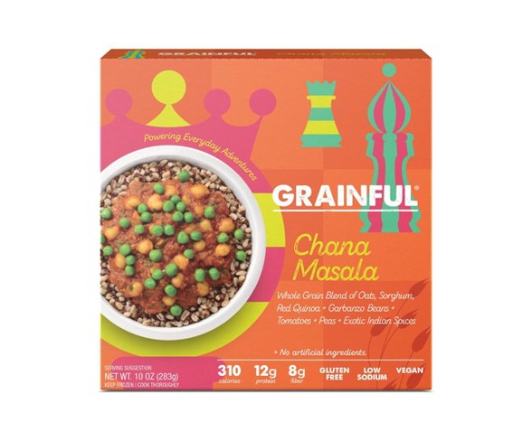 Grainful Vegan Frozen Chana Masala - 10oz