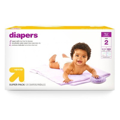 target up and up diapers size 2