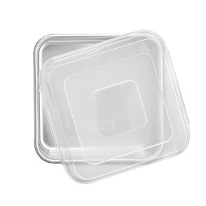 Nordic Ware Naturals® 9" Square Cake Pan with Lid - 1 of 4