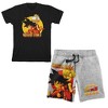 Dragon Ball Z Anime Heroes Boy's Graphic Tee And Shorts Set - 2 of 4