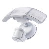 Home Zone Security® Smart SMD 3-Light Motion Sensing LED Outdoor Flood Light, 3,500 Lumens in White - 4 of 4