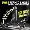 FLYBIRD Strength Training Bench for Home Gym, Adjustable Weight Bench can be Folded for Storage/Vertical Storage, Space-Saving Workout Bench - 3 of 4