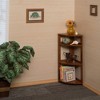 Cakewalk High Corner Folding Bookcase - Regency - 4 of 4