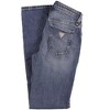GUESS Womens Faded Denim Straight Leg Jeans - 2 of 3