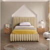 Meridian Furniture,Nico Velvet Bed - 3 of 4