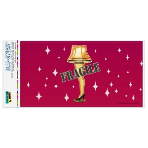 A Christmas Story Fragile Automotive Bumper Sticker - 1 of 4