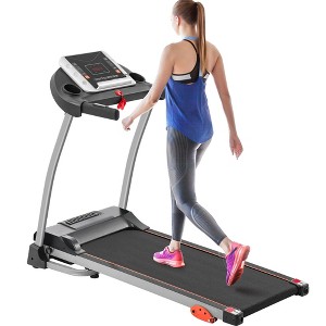 Kumasinova 2.5HP Electric Treadmill for Home Use,Foldable and Compact with 3-Level Incline Adjustable,Device Holder,Pulse Sensor for Running,Jogging - 1 of 4