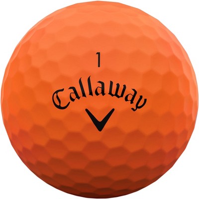 Men's Callaway Supersoft Golf Balls - Orange : Target