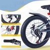 Infurnic Bicycles, 20 Inch Kids Bicycles with Adjustable Seat, Mountain Bike for Boys and Girls, Gray, 55.12"*22.83"*32.68" - 4 of 4