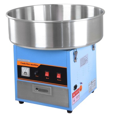 PartyHut PartyHut Large Commercial Cotton Candy Machine Party Candy Floss Maker Blue