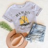 Simply Sage Market Women's Hawaii Tropical Paradise Short Sleeve Graphic Tee - 3 of 4