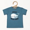 The Juniper Shop Whale Hello There Toddler Short Sleeve Tee - 2 of 2