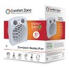 Comfort Zone Energy Save Personal Heater Fan - image 2 of 2