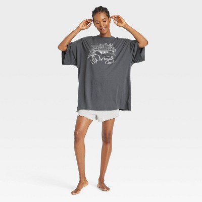 Women's Oversized T-Shirt Sleep Dress - Colsie™