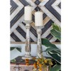 Rustic Reflections Wood Candle Holder Set 2ct - Olivia & May : Target