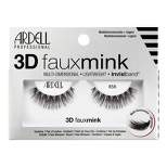 Ardell 3D Faux Mink False Eyelashes 858 Lash Black - 1pr